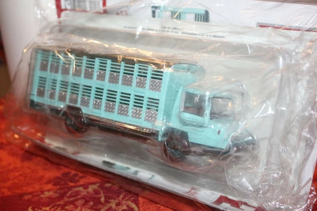 Modellino Camion Berliet Stradair 10 Cochonnière In Scala 1:43 - Hachette/IXO - Jumajo